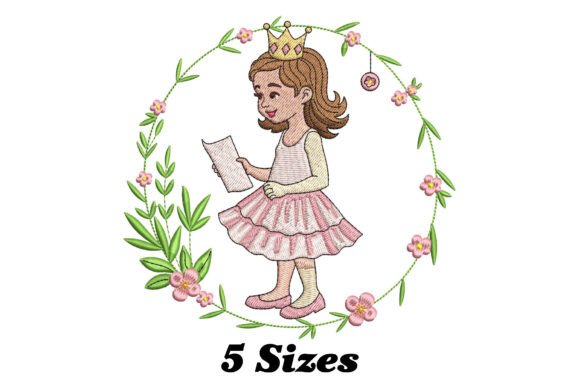 Cute Girl with Floral Circle: A Designer’s Review