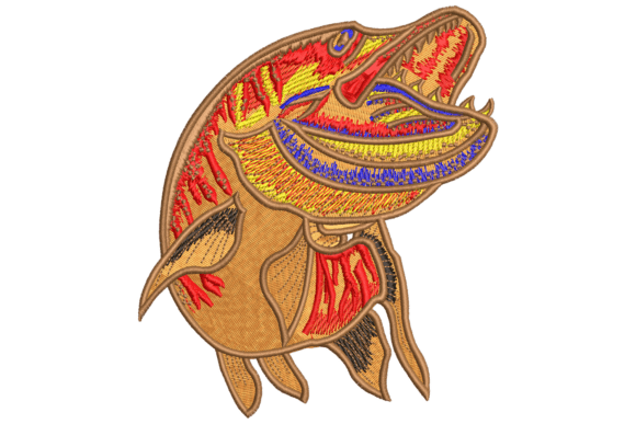 Fish Embroidery Design Review for Small Business Merch