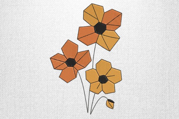 Geometric Flowers: A Modern Embroidery Review