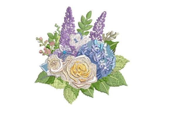 Purple and Blue Bouquet: A Designer’s Review