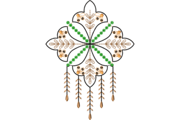 Review: Floral Motifs Embroidery Design for Gifts
