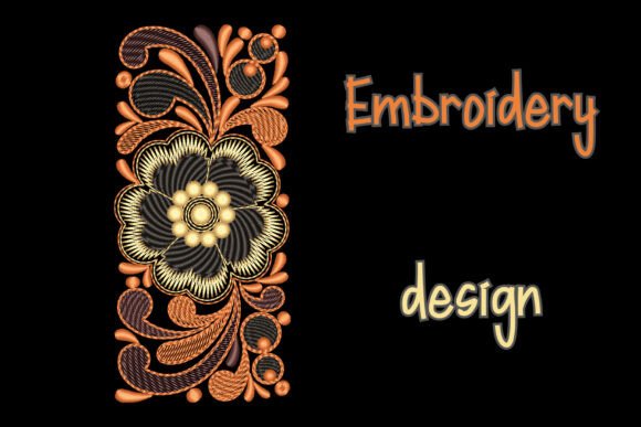 Review: Flowers Border Embroidery Designs for Real Projects