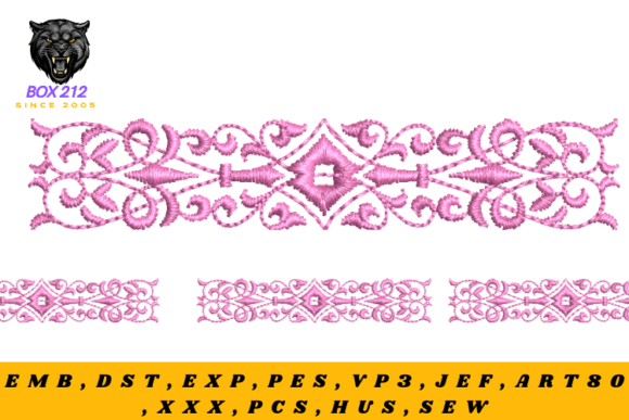 Reviewing Borders of Flowers and Motifs for Holiday Sales