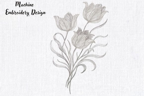 Reviewing Elegant Tulip Trio Blackwork for Real Projects