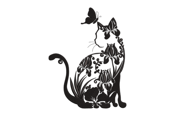 Reviewing the Floral Cat Butterfly for Boutique Sweatshirts