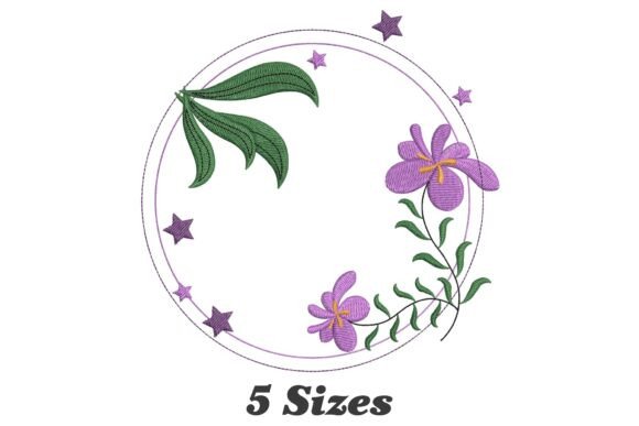 Reviewing the Iris Flower Circle Frame for Holiday Sales