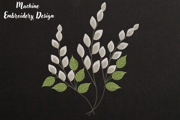 Spring Willow Branch on Black: A Designer’s Review