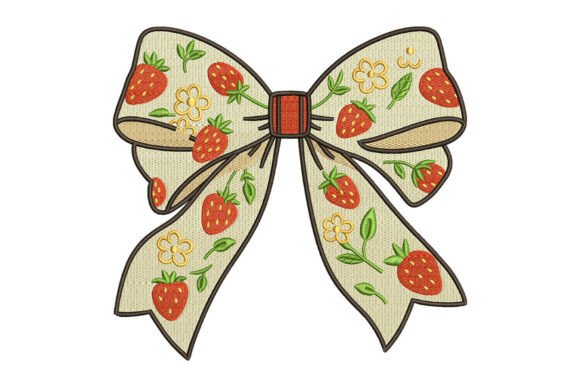 Strawberry Bow Embroidery: A Designer’s Review