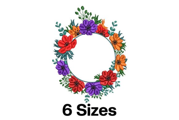 Wild Flowers Circle Frame: A Holiday Design Review